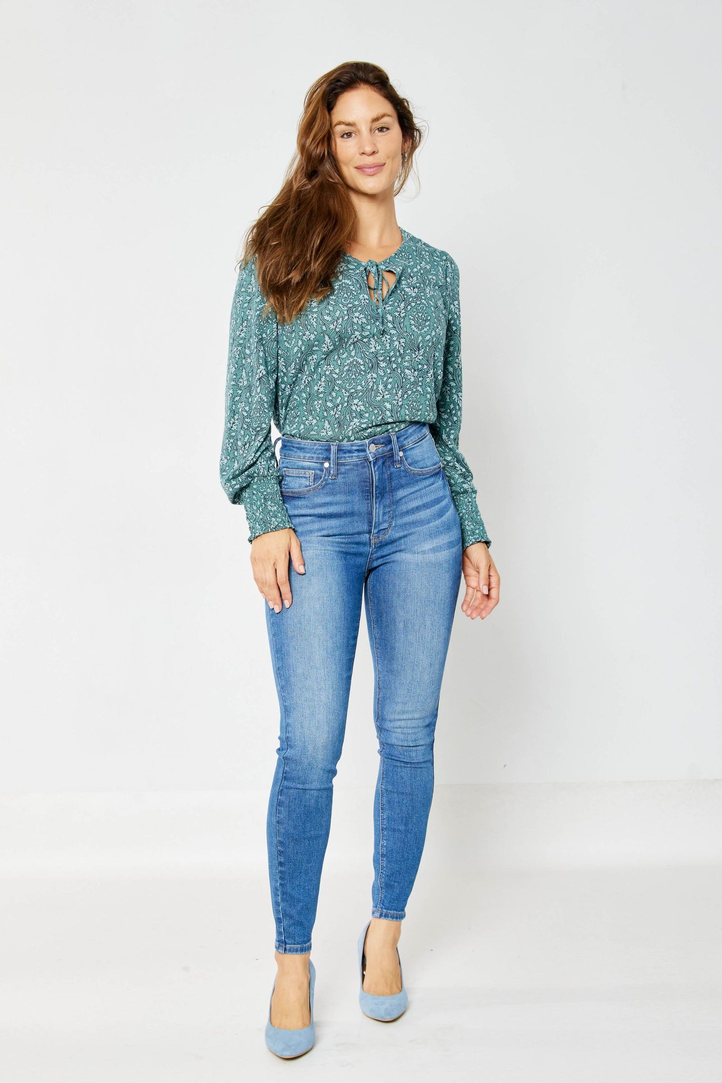 Judy Blue Toya High Rise Tummy Control Skinny Jeans (JB 88799)