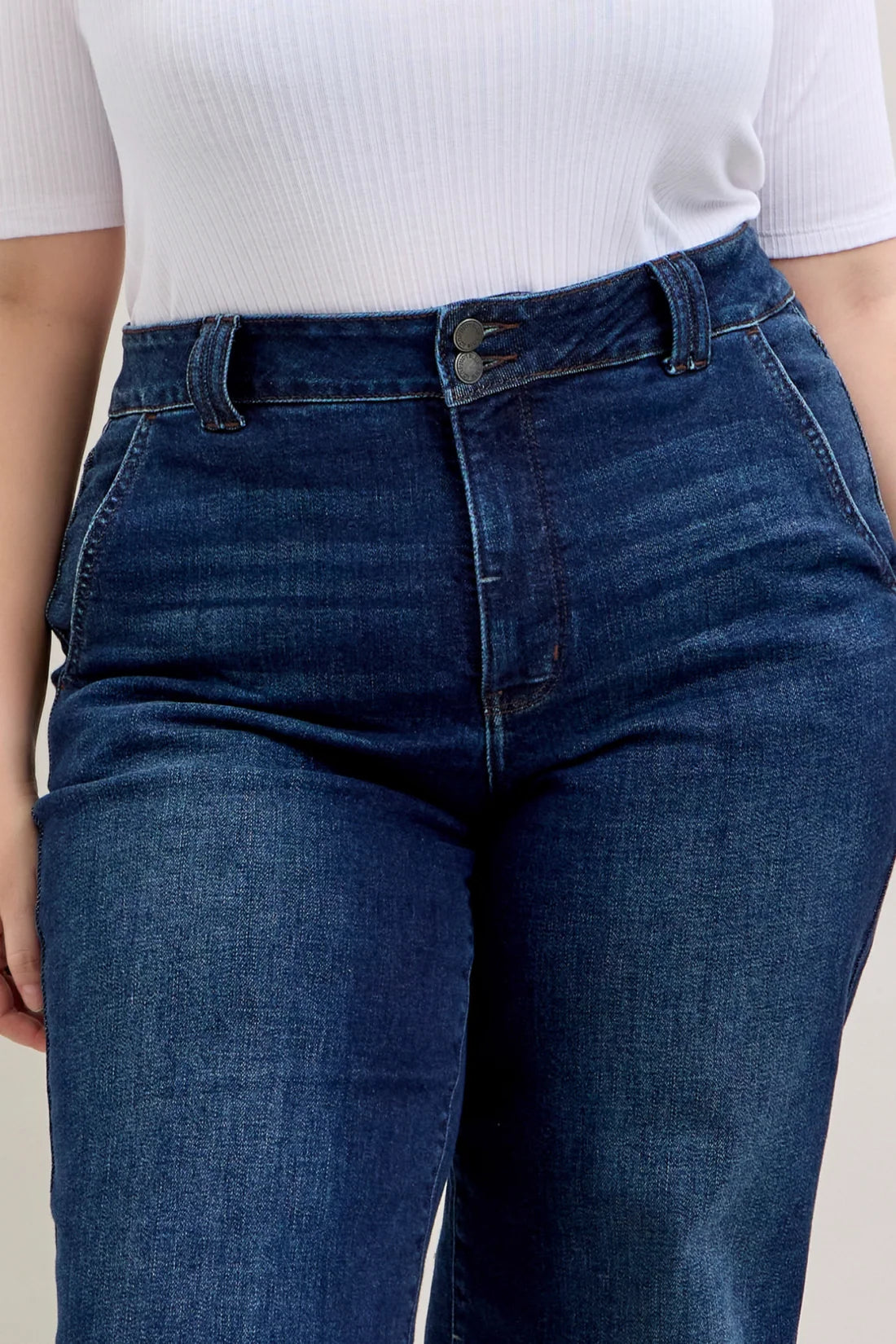 Judy Blue Jane Multi-Inseam High Rise Trouser Jeans