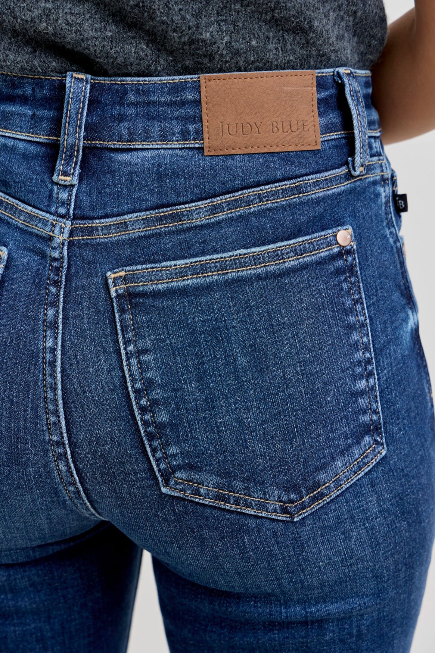 Judy Blue Petite Gwen Trouser Flare Jeans (JB 82637 PT)