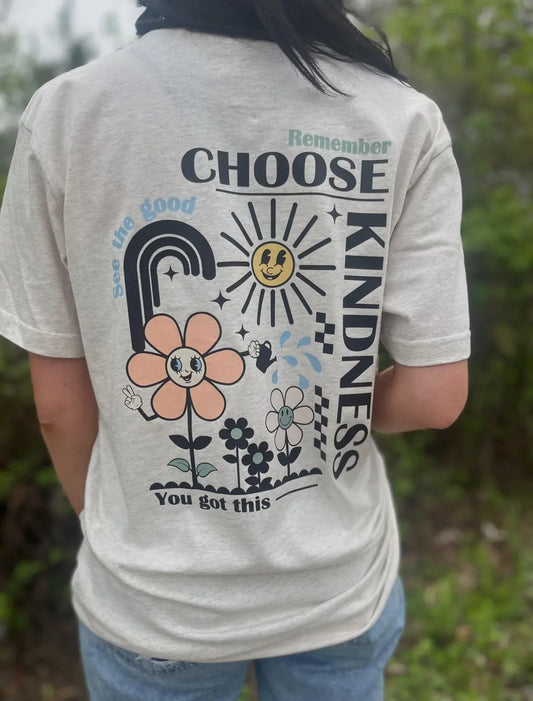 Choose Kindness Flower Tee