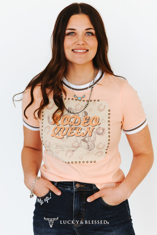 Rodeo Queen Studded Tee