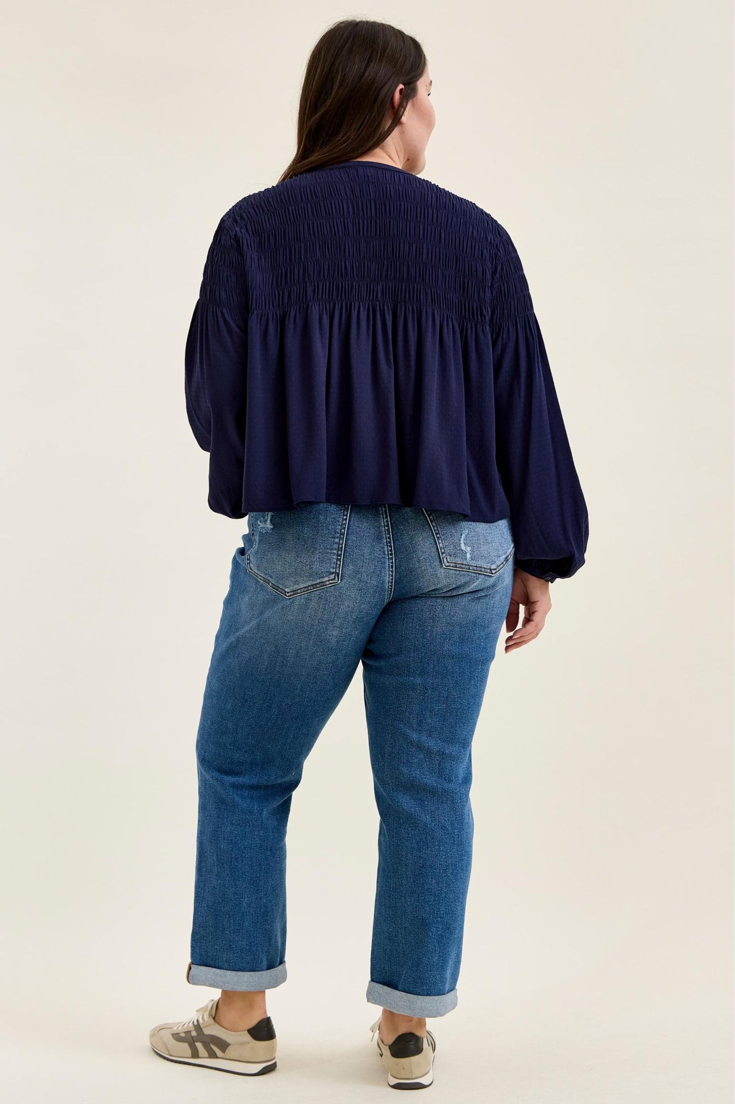 Judy Blue Billie High Rise Boyfriend Fit Jeans (JB 881189)