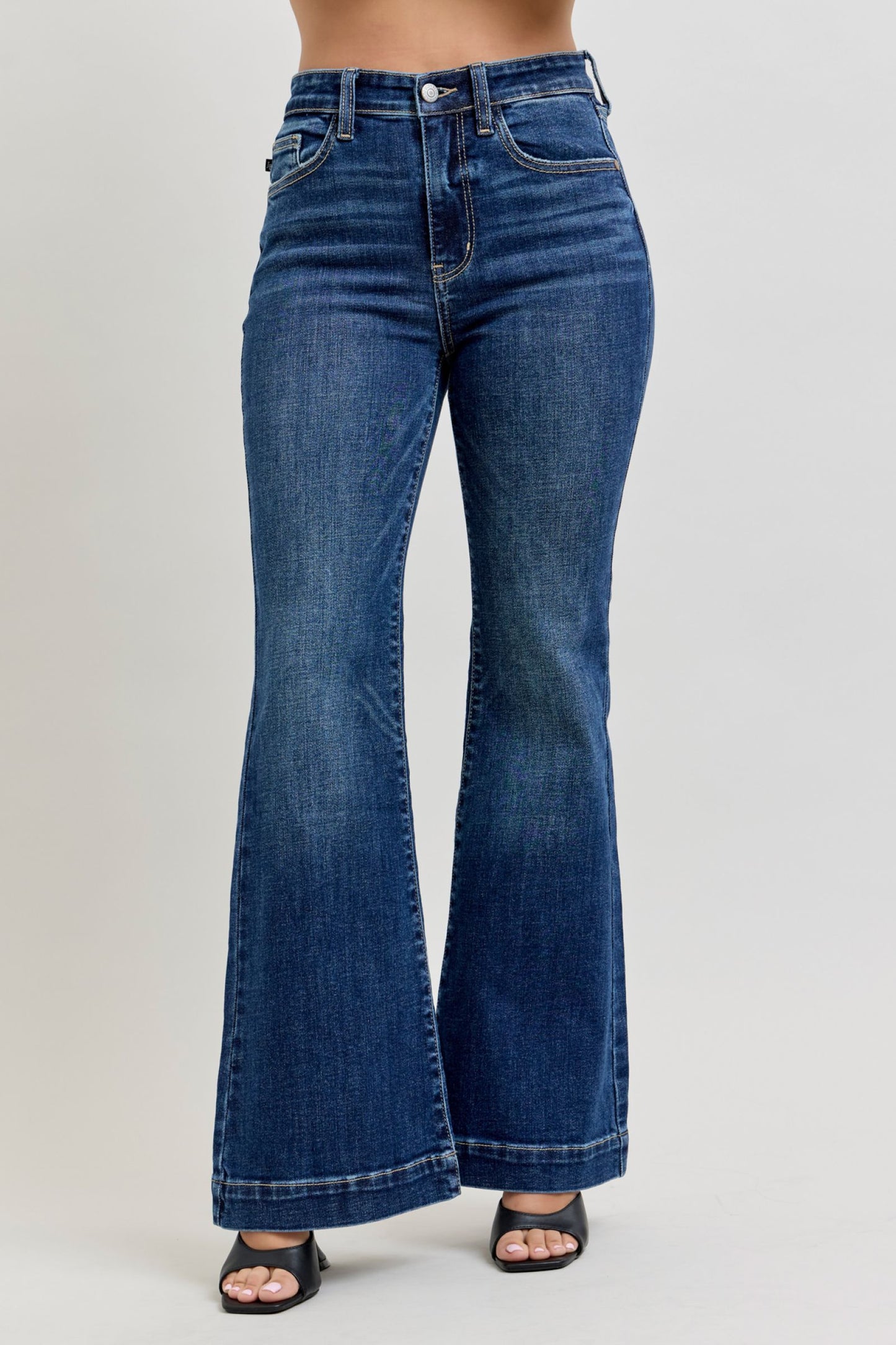 Judy Blue Petite Gwen Trouser Flare Jeans (JB 82637 PT)
