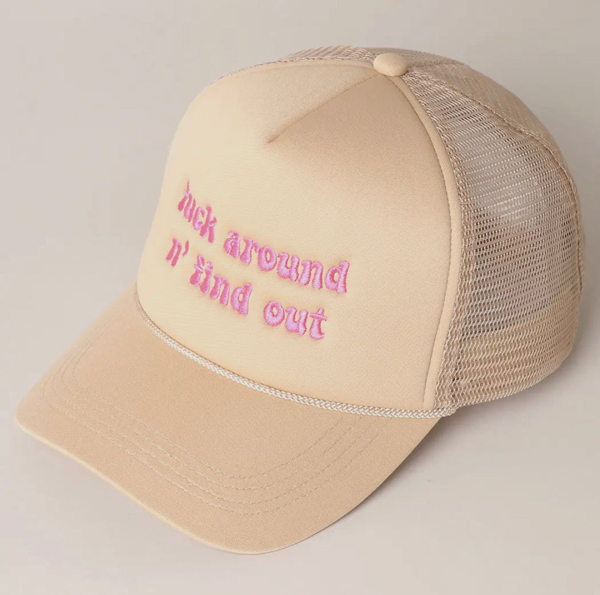 FAFO Embroidered Trucker Hat