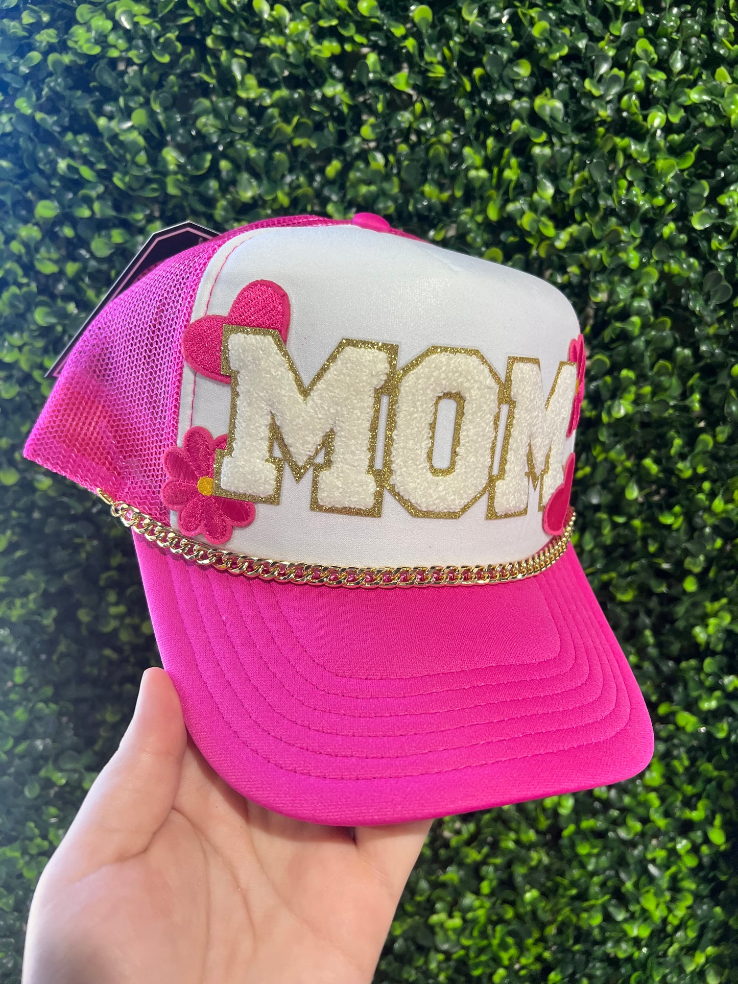 Pink Mom Trucker Hat