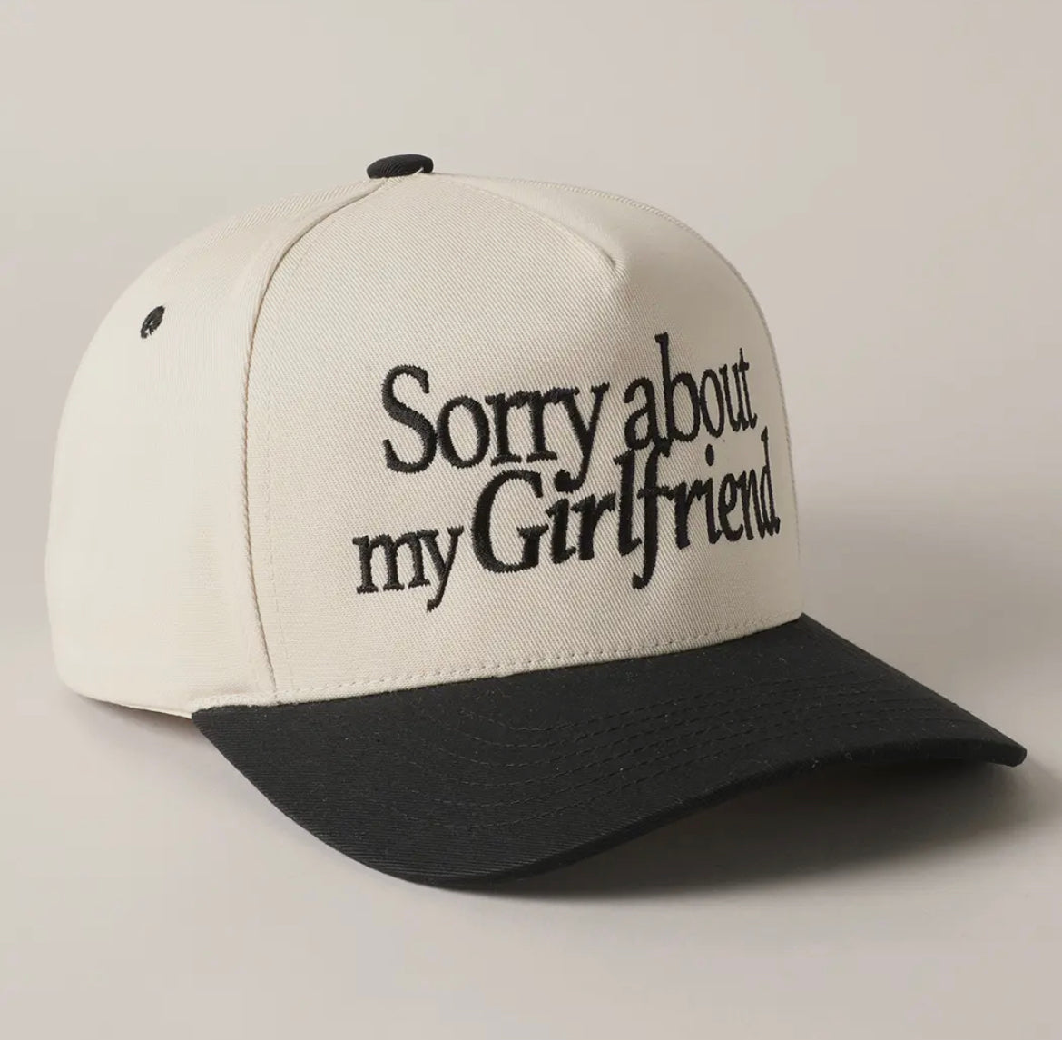 Sorry About My Girlfriend Dad Hat