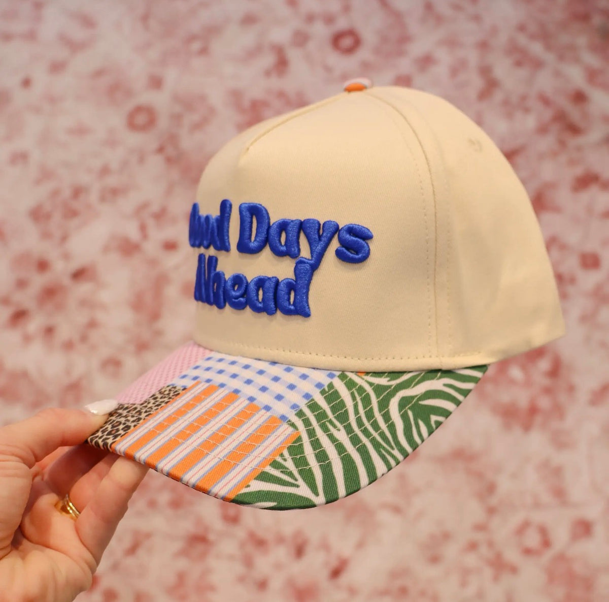 Good Days Ahead Embroidered Trucker Hat