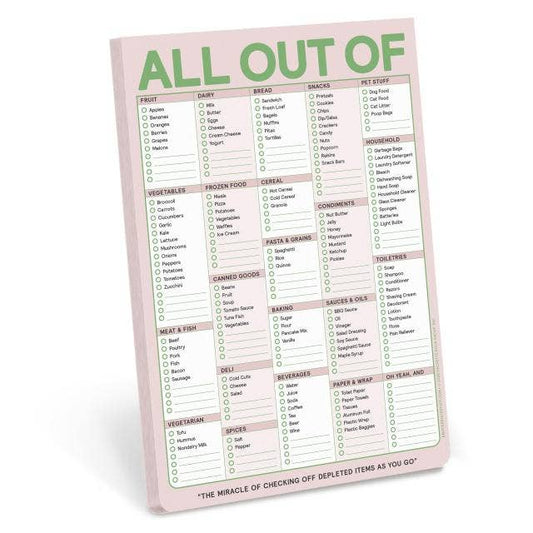 All Out Of Pad