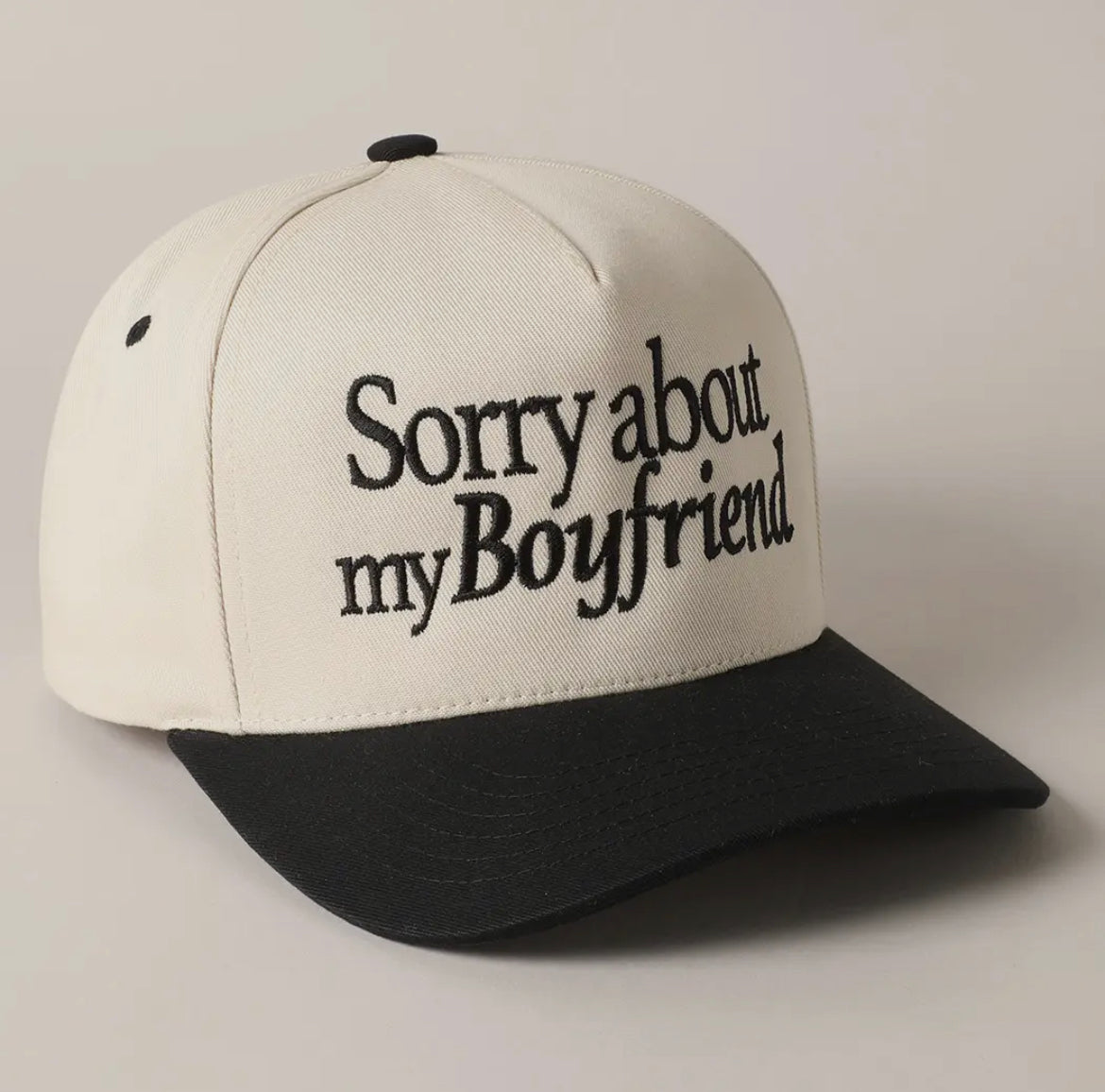 Sorry About My Boyfriend Dad Hat