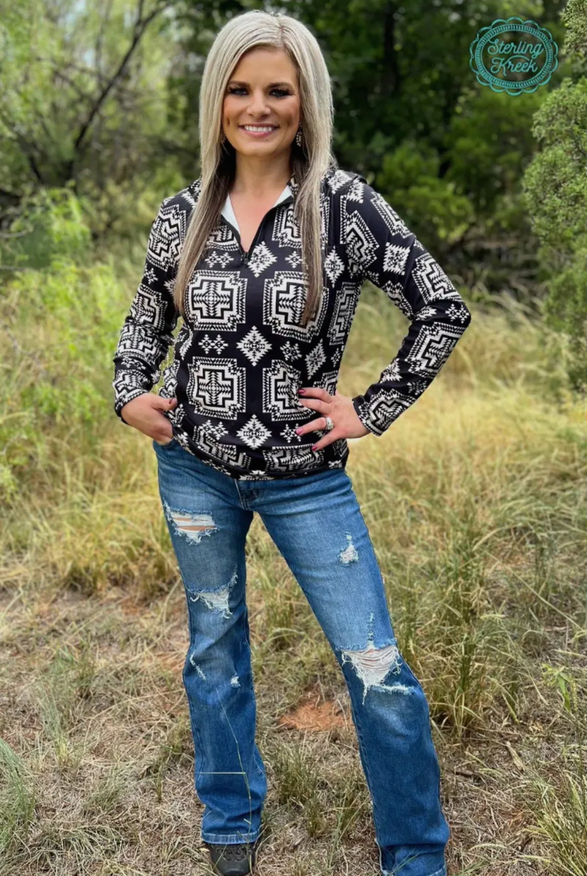 Down in the Hills Pullover