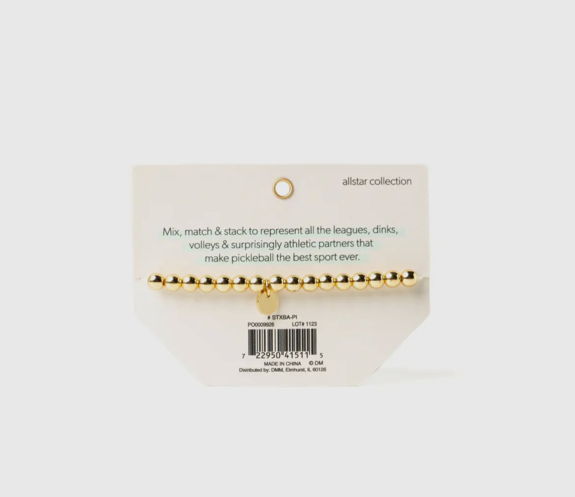 Soul Stacks Gold Sports Stretch Braclets