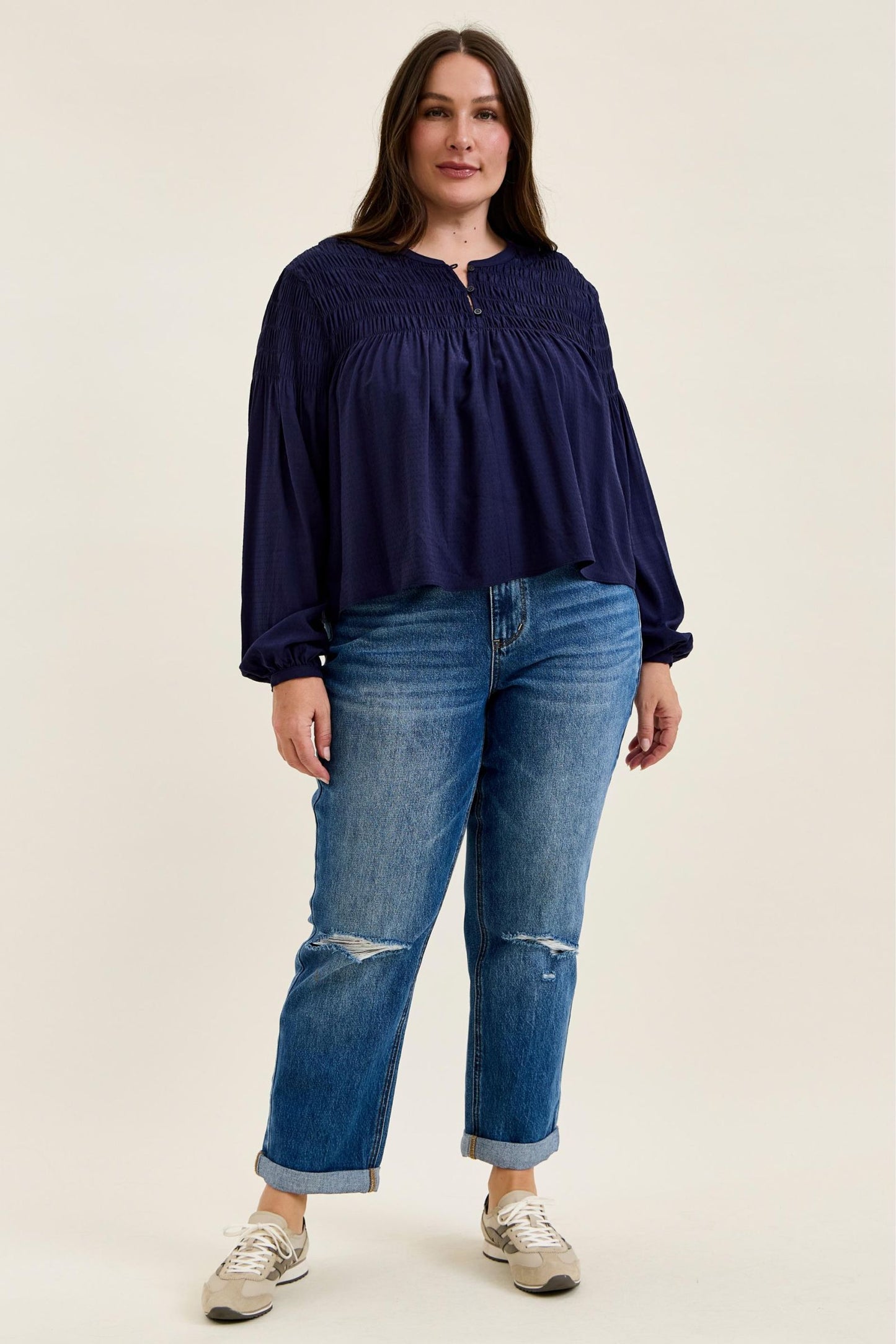 Judy Blue Billie High Rise Boyfriend Fit Jeans (JB 881189)