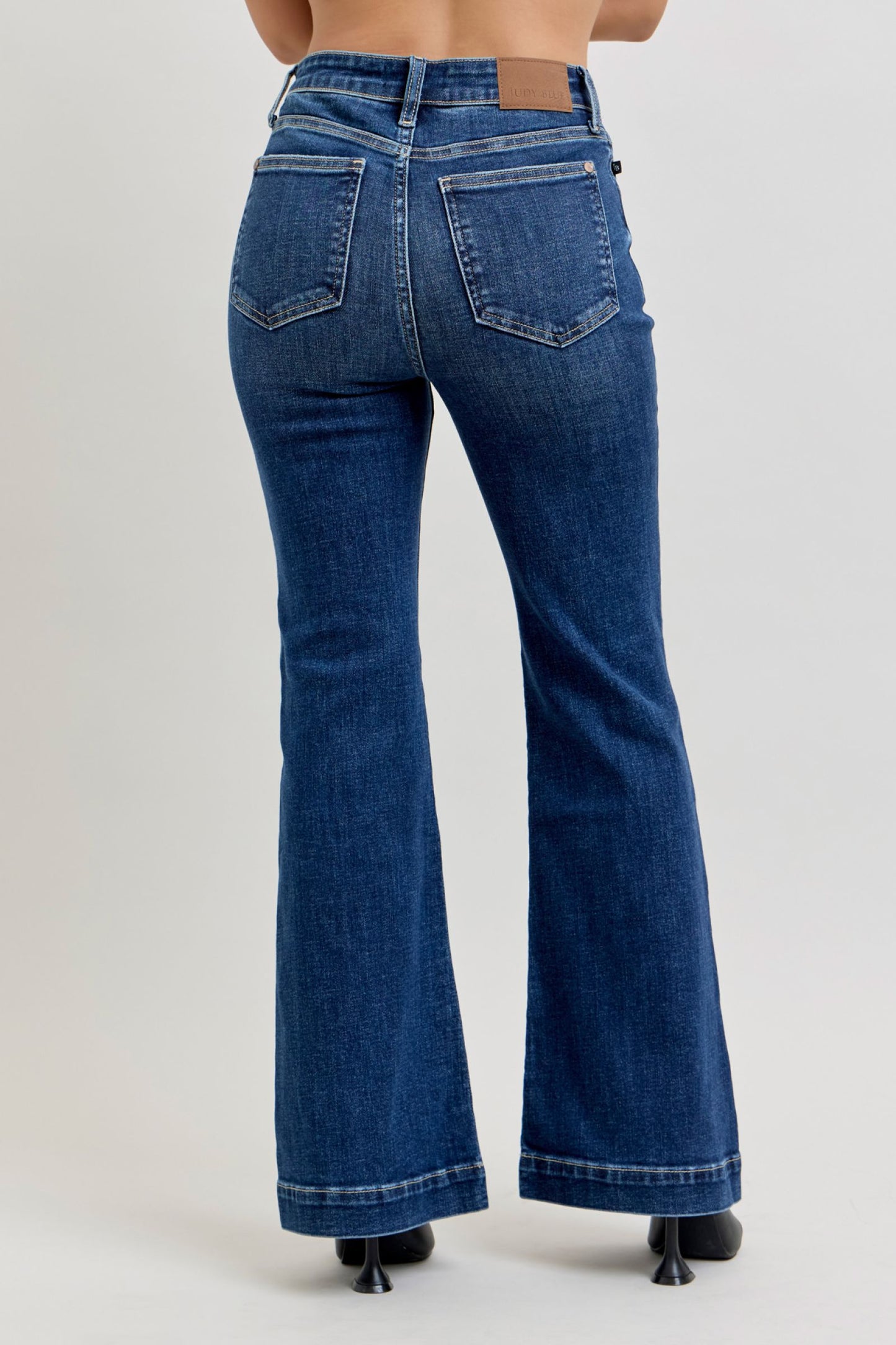 Judy Blue Petite Gwen Trouser Flare Jeans (JB 82637 PT)