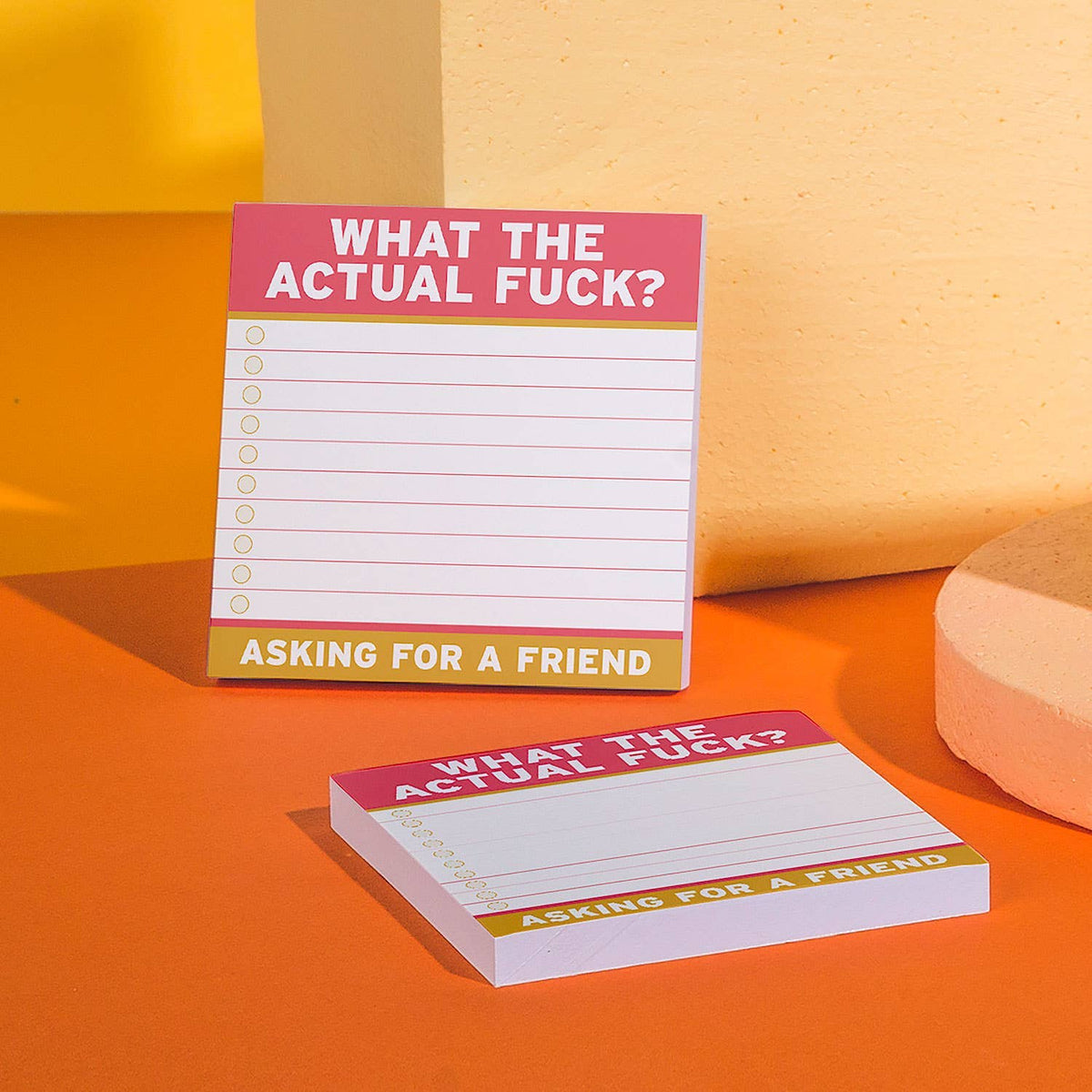 Actual F*ck Large Sticky Notes (4 x 4-inches)