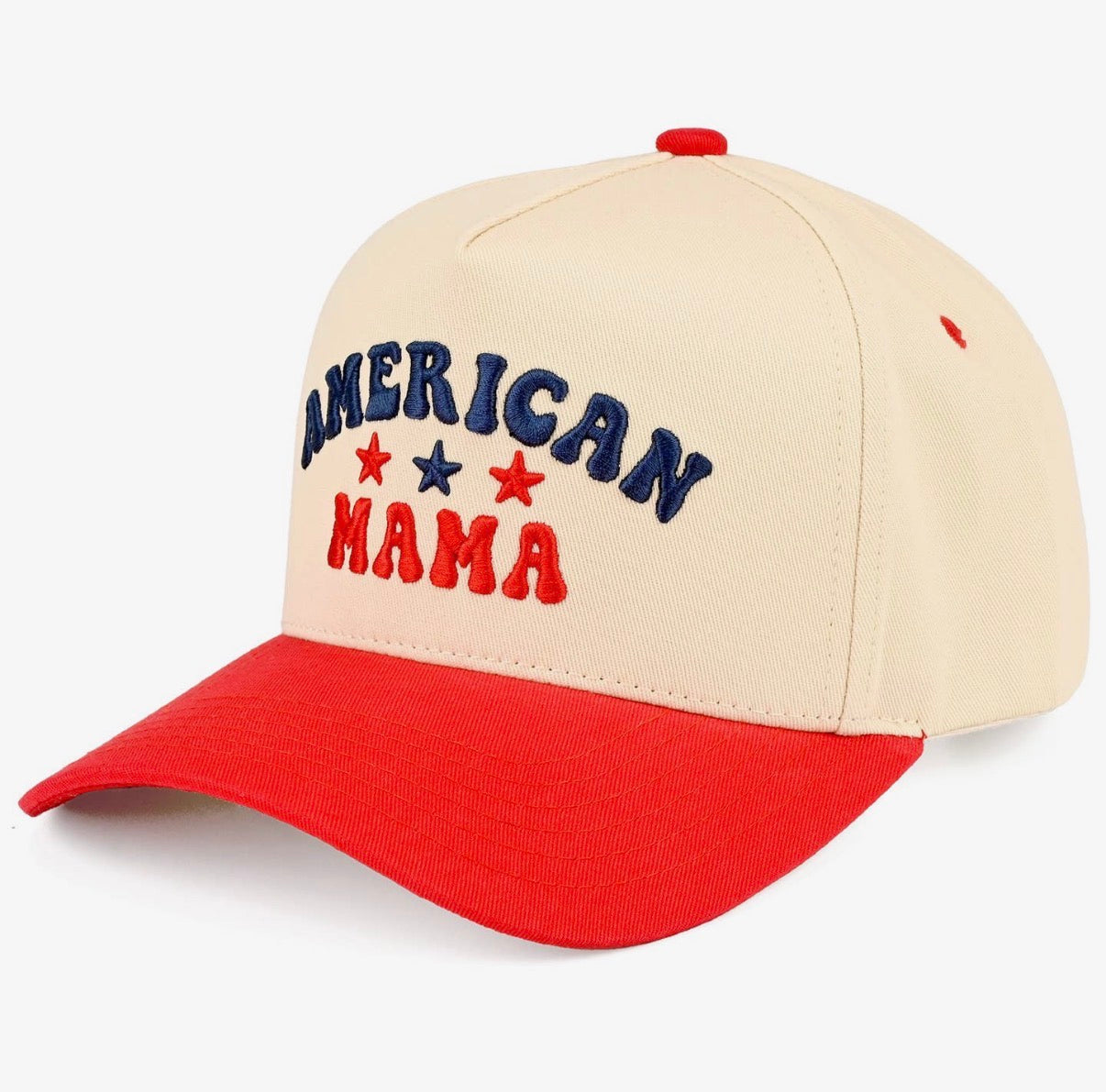 American Mama Embroidered Trucker Hat
