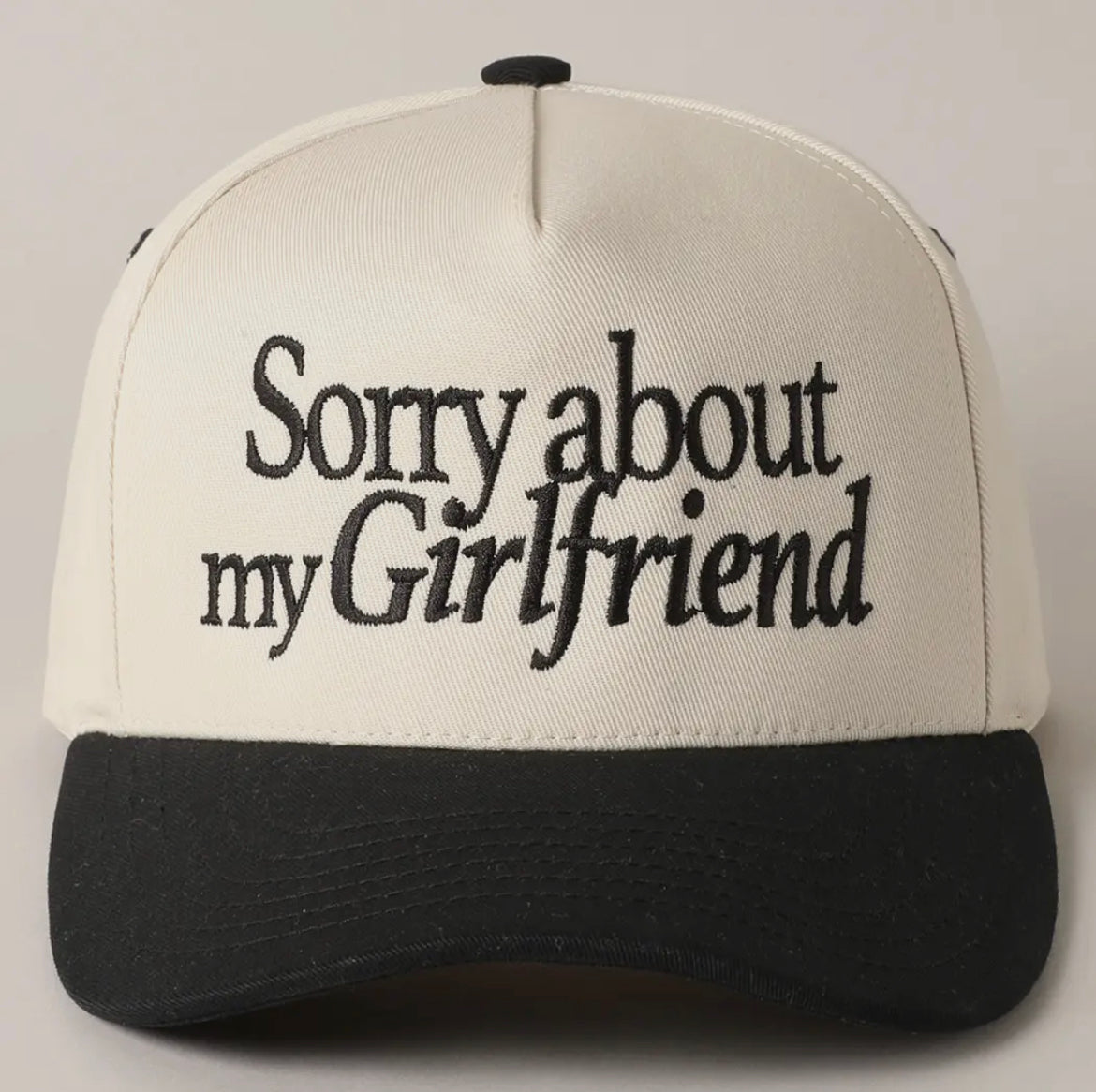 Sorry About My Girlfriend Dad Hat