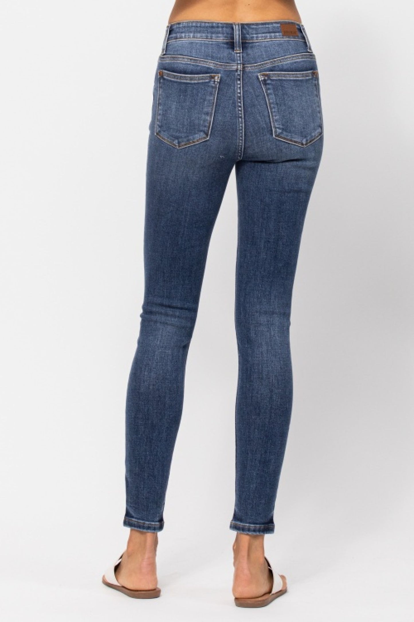 Judy Blue Jackie Mid-Rise Skinny Jeans (JB 82252)