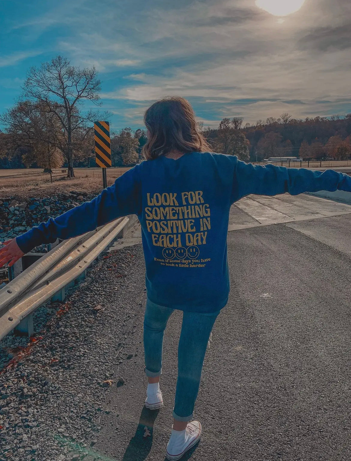 Look for Something Positive Sweatshirt