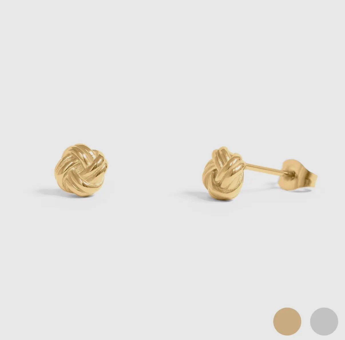 Knot Stud Earrings