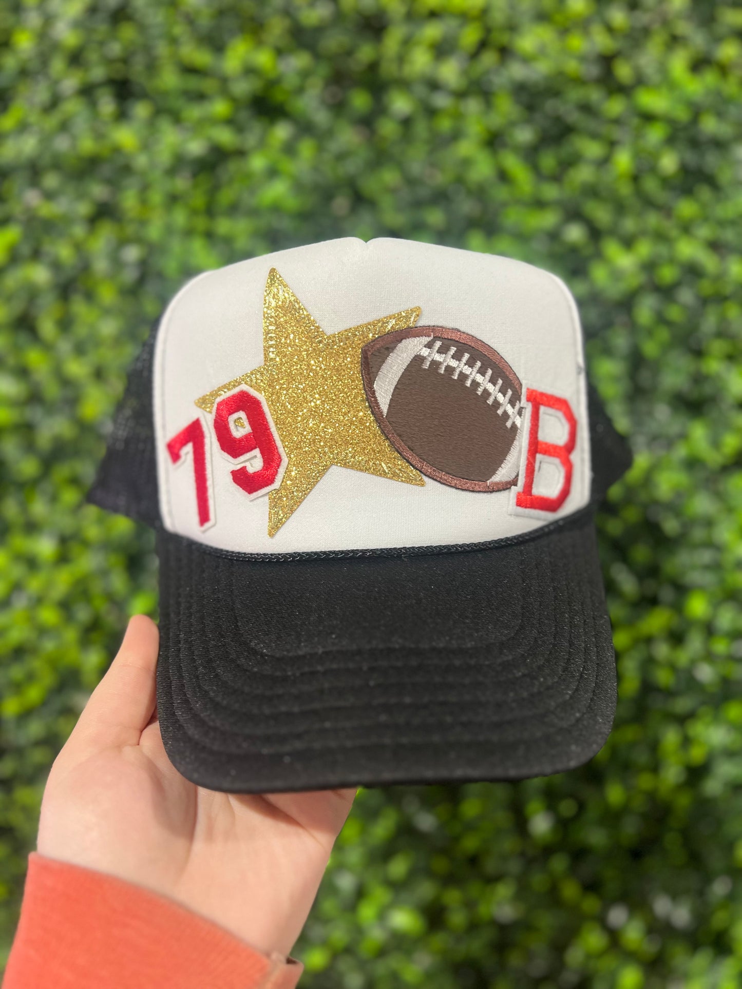 *CUSTOM* Football Trucker Hat