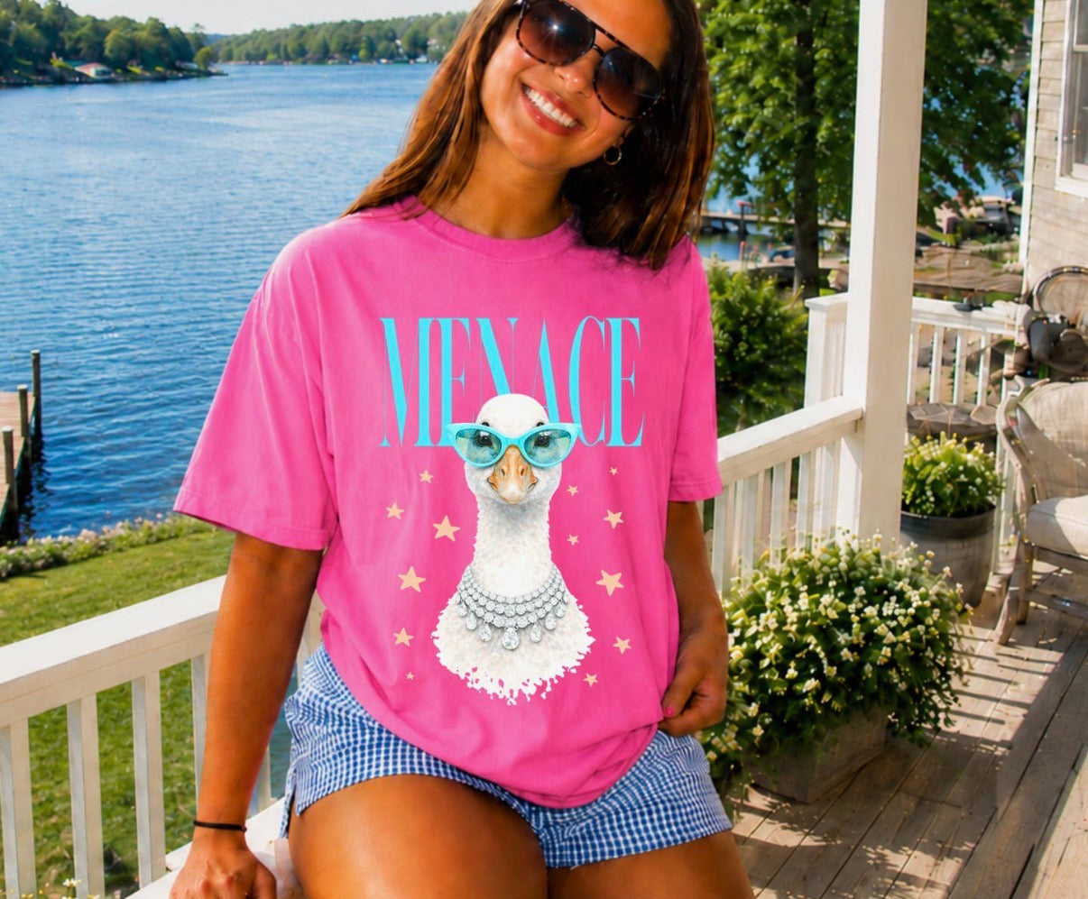 Menace Goose Comfort Colors Tee