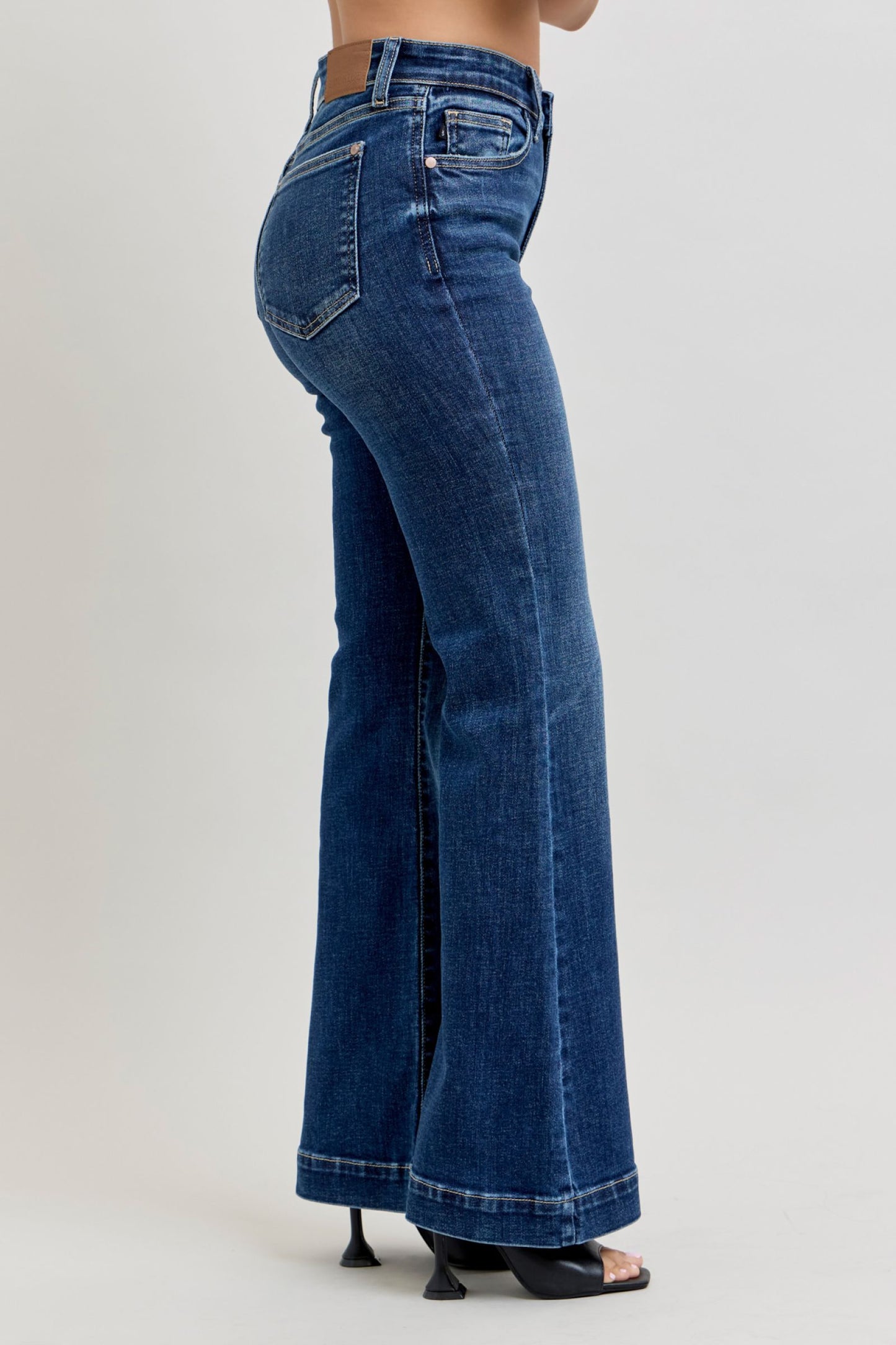 Judy Blue Petite Gwen Trouser Flare Jeans (JB 82637 PT)