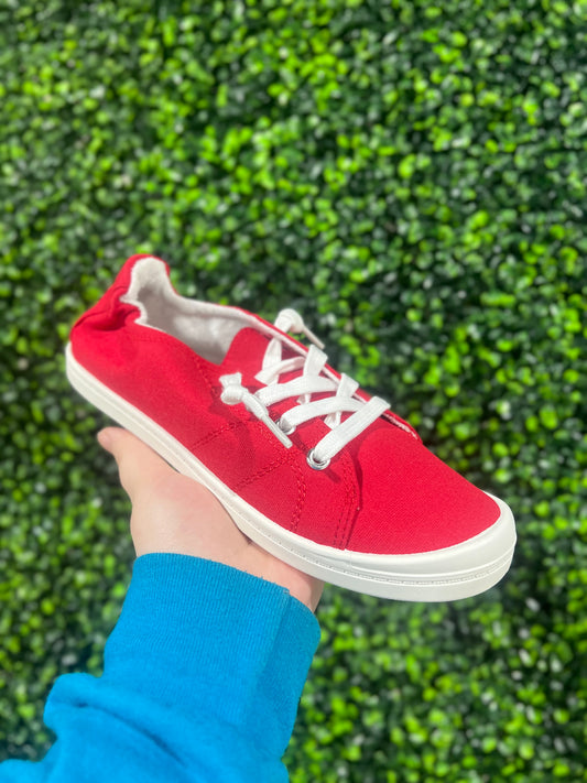 Soda Zest Red Sneakers