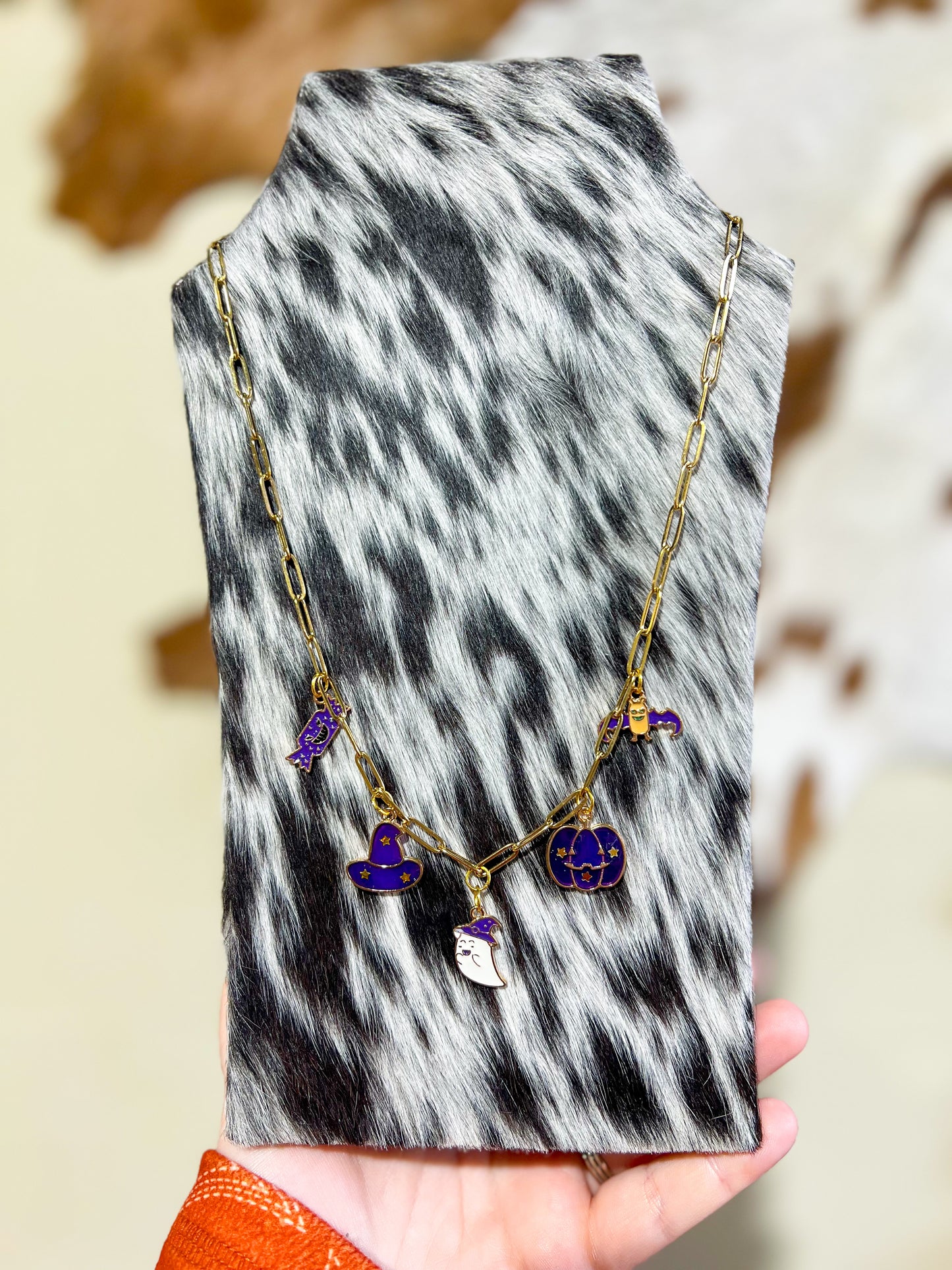 Halloween Charm Necklaces