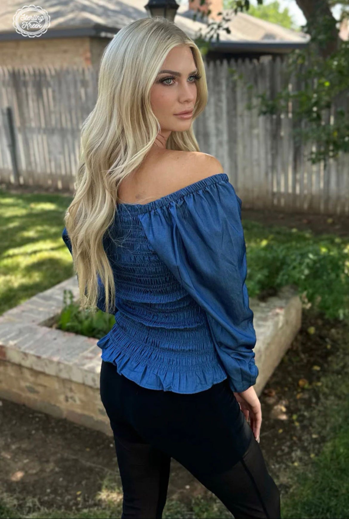 Dark Denim Darling Top