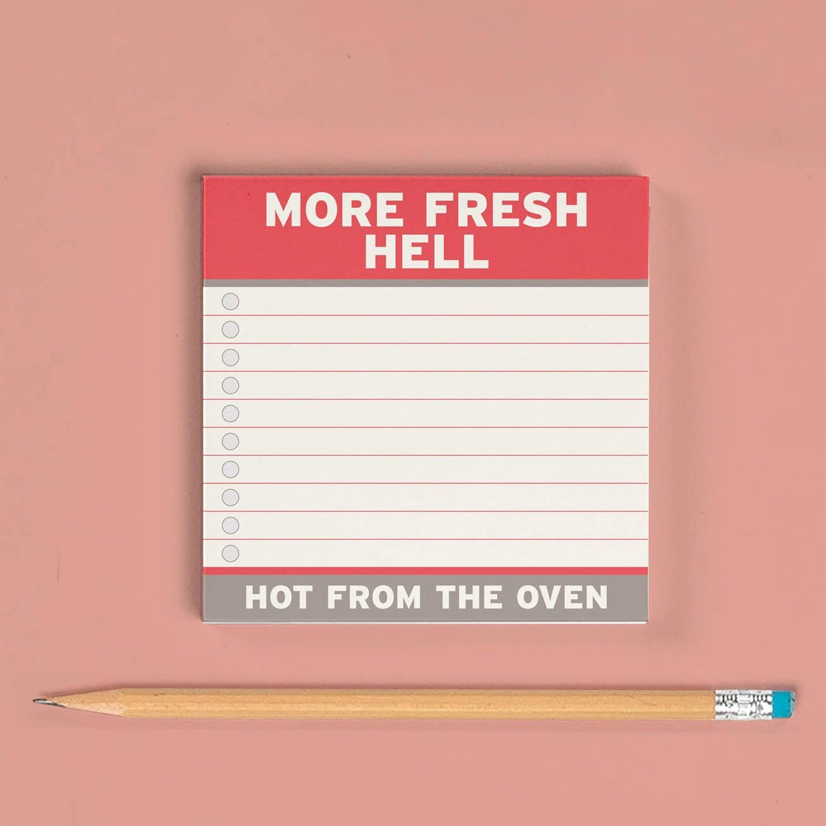 More Fresh Hell Large Sticky Notes (4x4in)