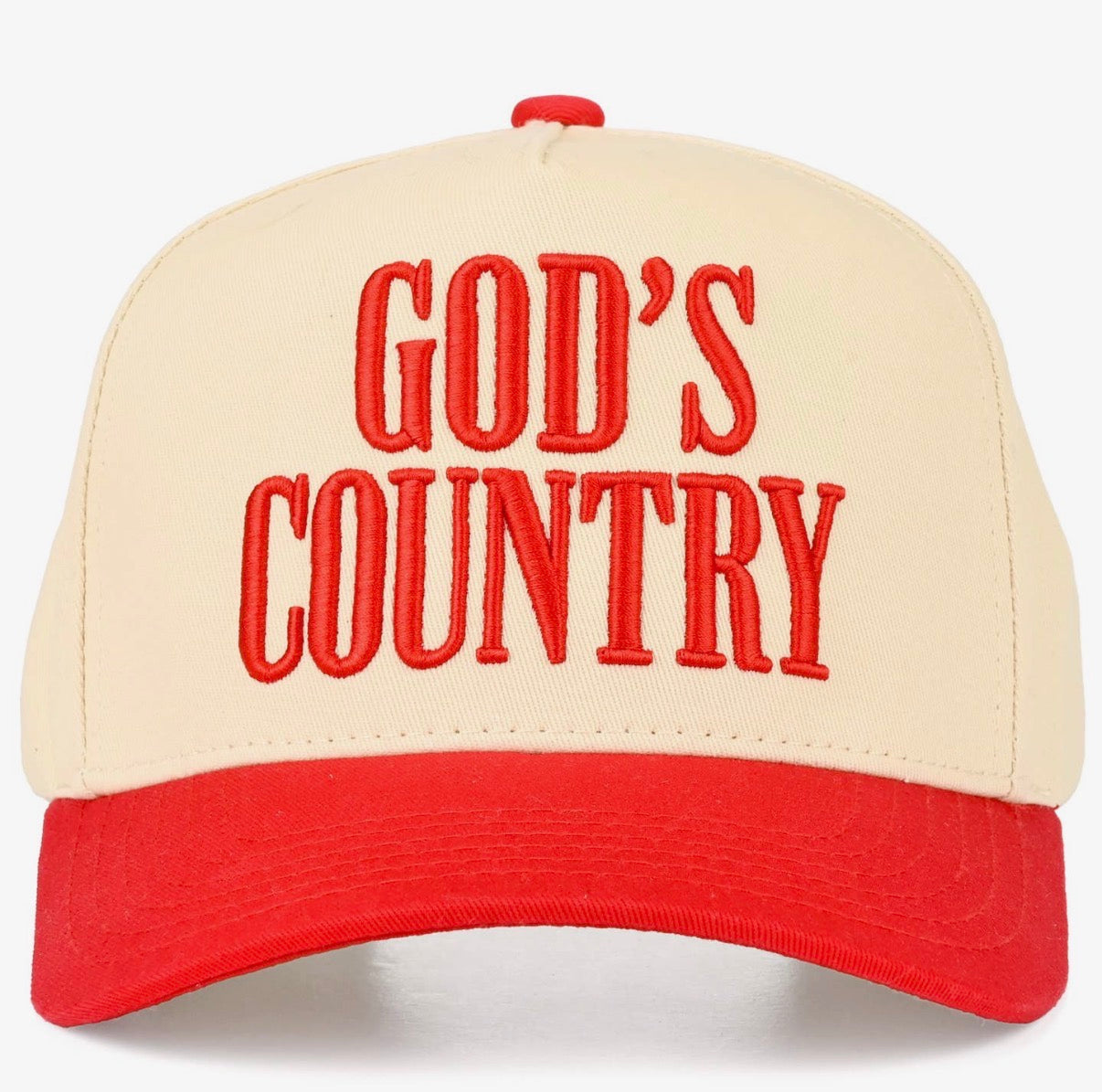 God’s Country Embroidered Trucker Hat