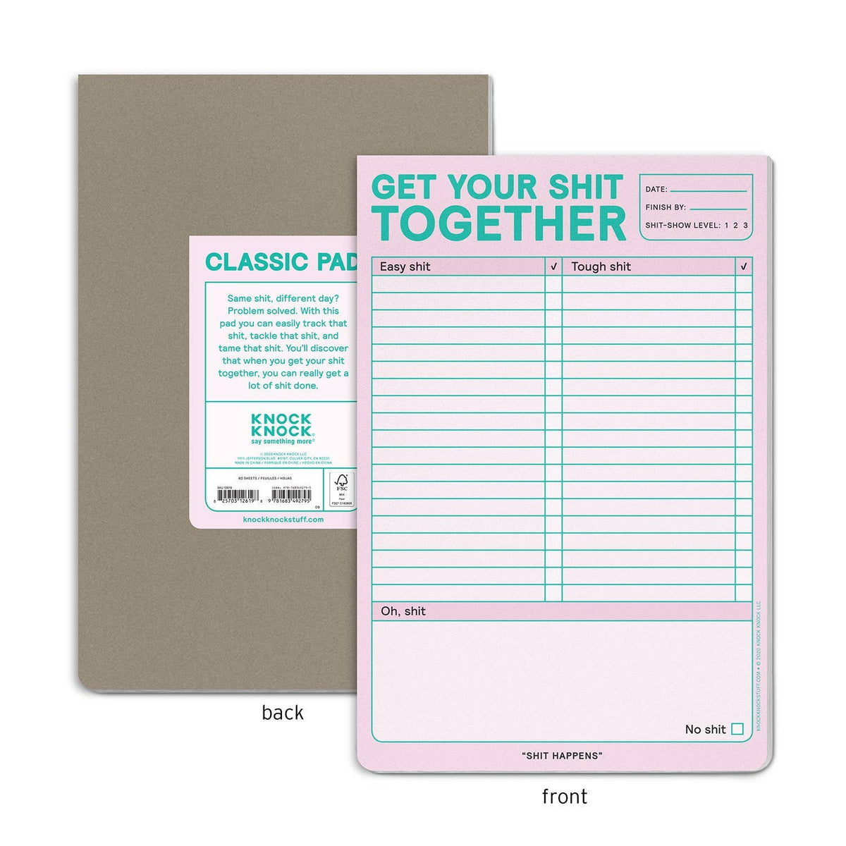 Get Your Sh*t Together Pad (Pastel Edition)
