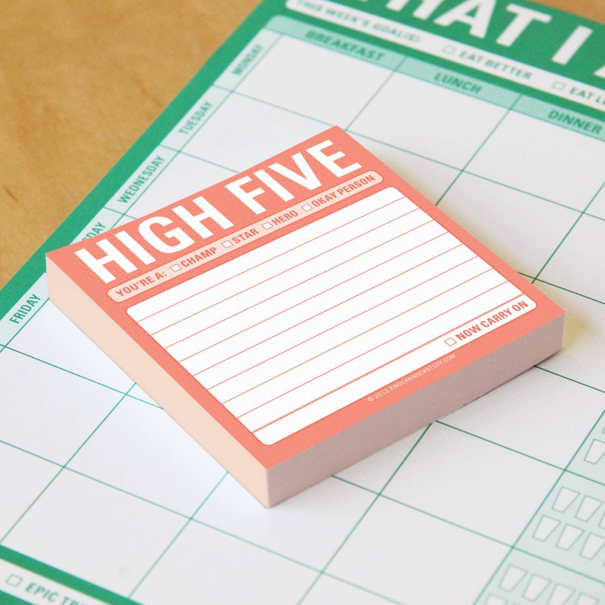 High Five Sticky Notes