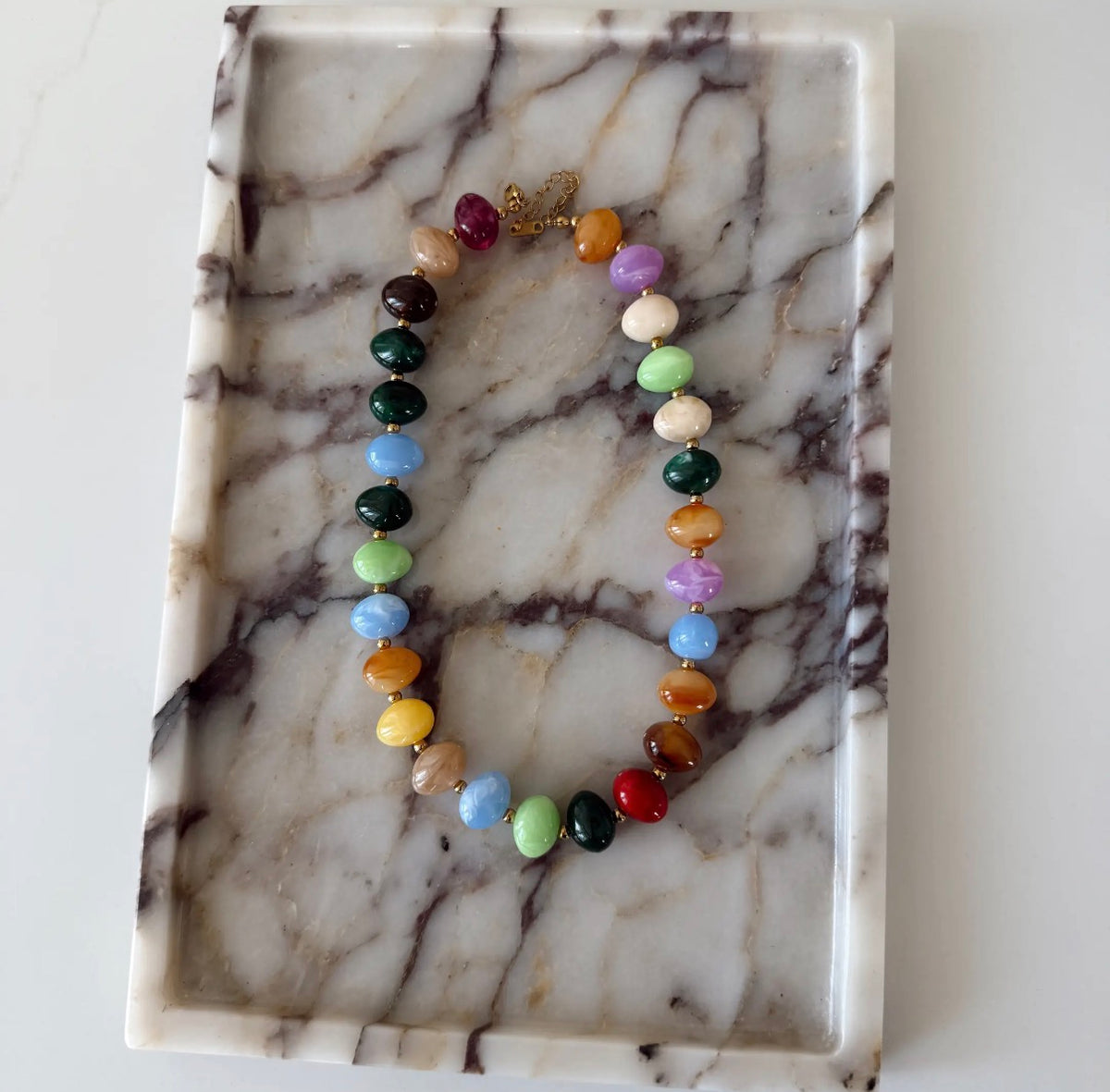 Chansuttpearls Jena Multi-Color Beaded Necklace