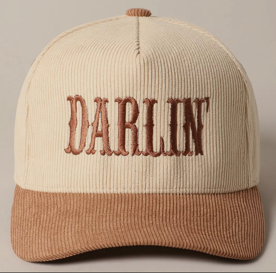 Darlin’ Corduroy Trucker Hat