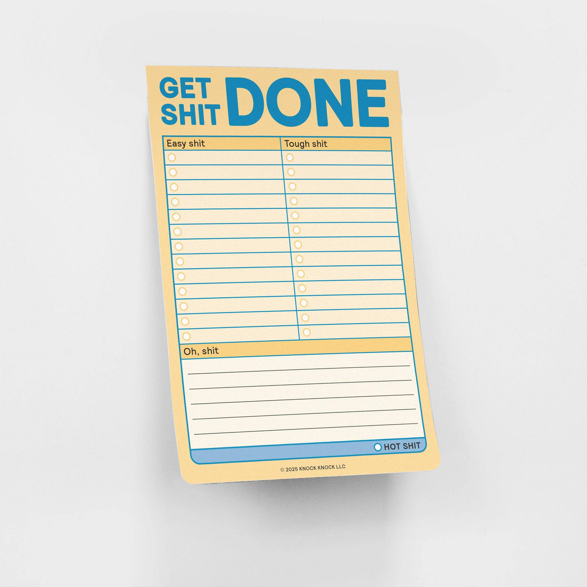 Get Sh*t Done Great Big Stickies (Pastel Version)
