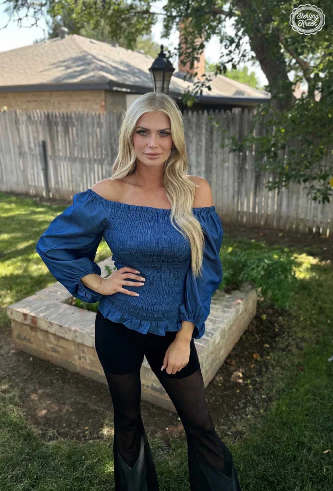 Dark Denim Darling Top