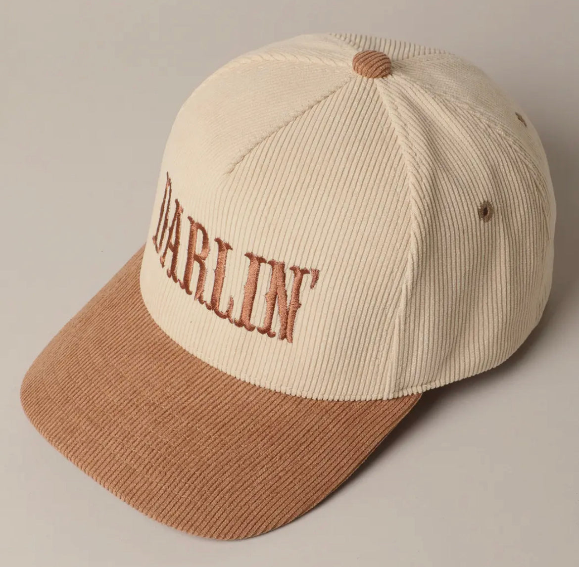 Darlin’ Corduroy Trucker Hat