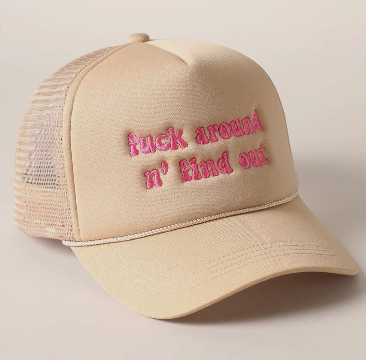 FAFO Embroidered Trucker Hat