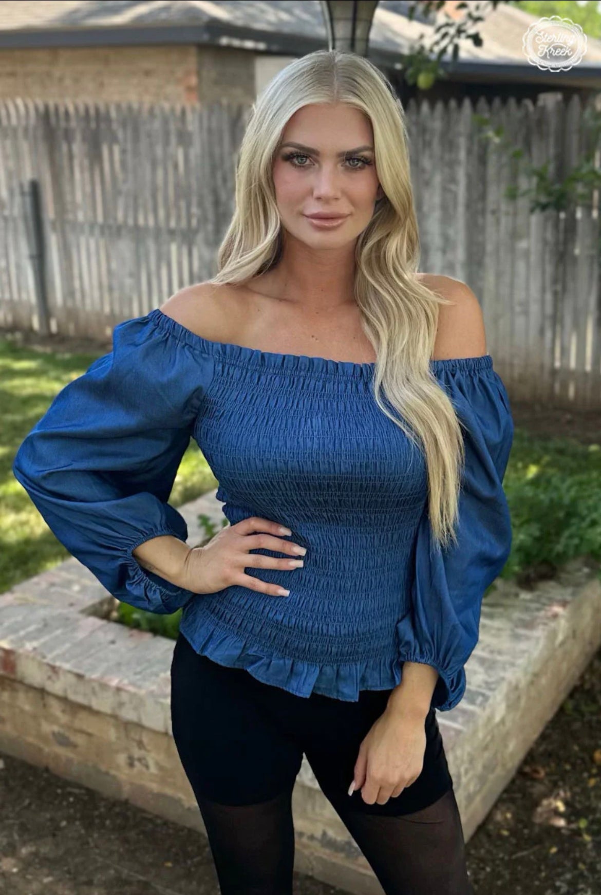 Dark Denim Darling Top