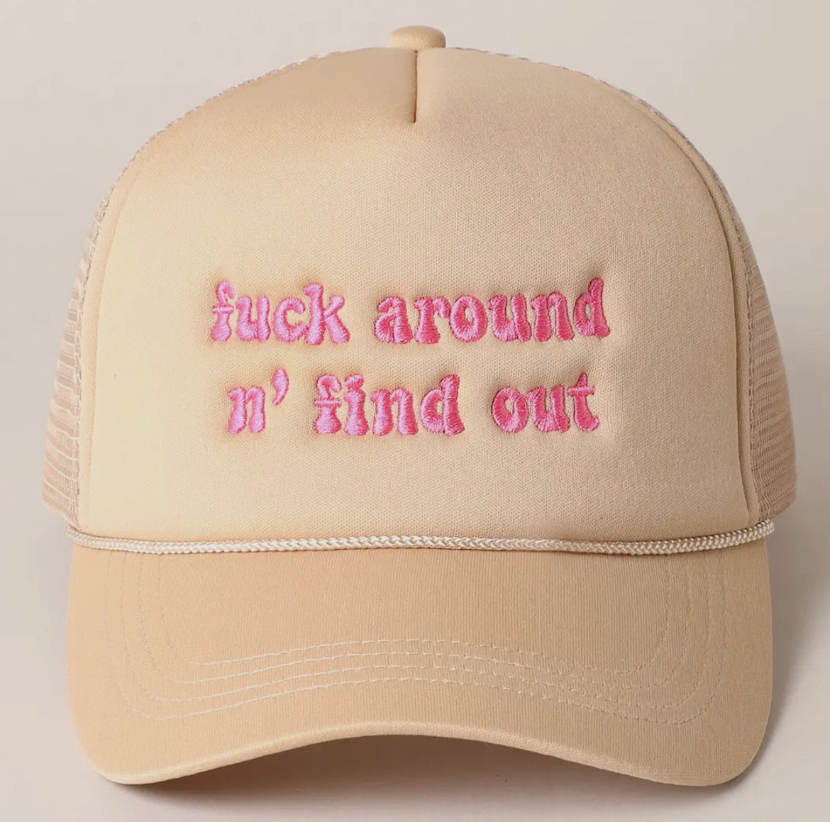 FAFO Embroidered Trucker Hat