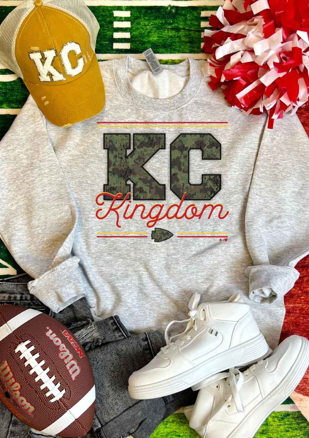 Camo KC Kingdom Sweatshirt