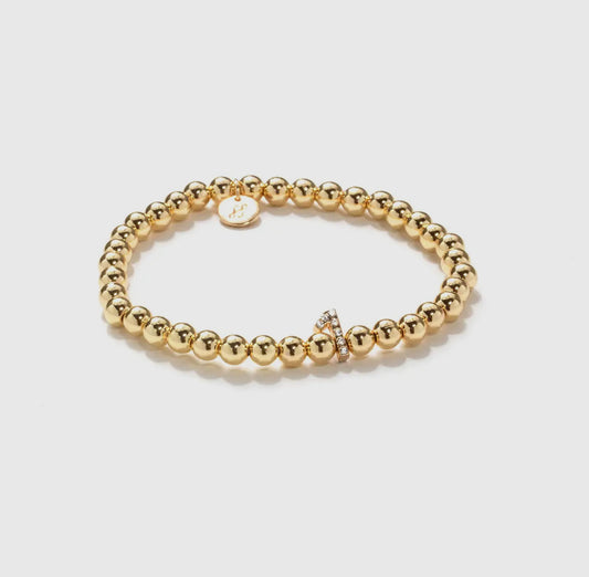 Soul Stacks Gold Numbers Stretch Braclets