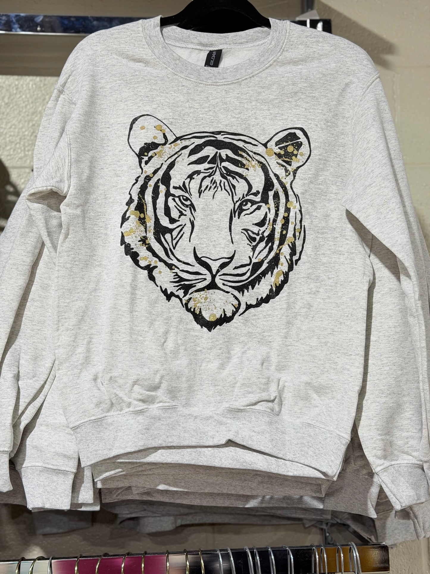 Golden Tiger Crewneck Sweatshirt