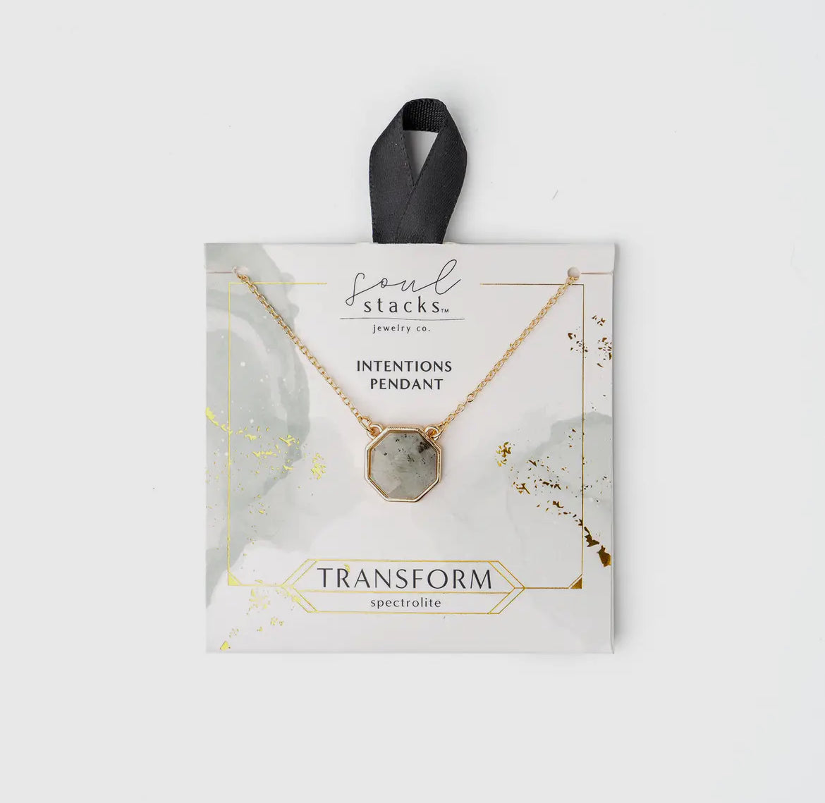 Soul Stacks Gold Intentions Pendant Necklaces