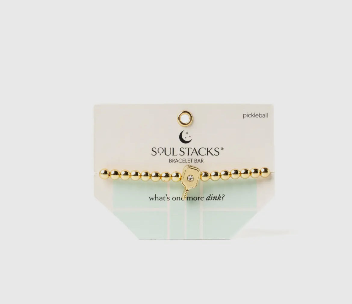 Soul Stacks Gold Sports Stretch Braclets
