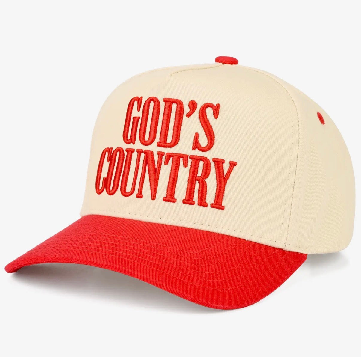 God’s Country Embroidered Trucker Hat