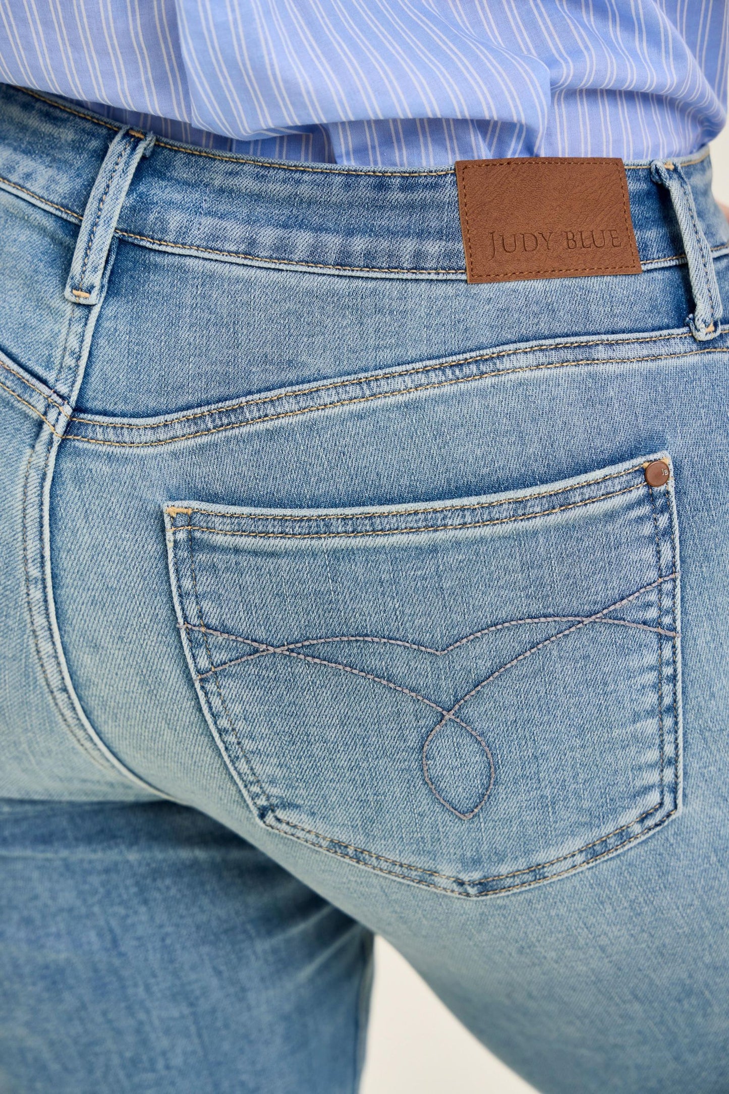 Judy Blue Allie Multi-Inseam Mid Rise Flare Jeans (JB 82718)