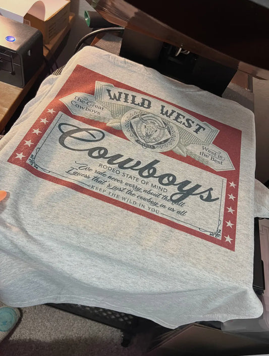 Wild West Cowboys Tee