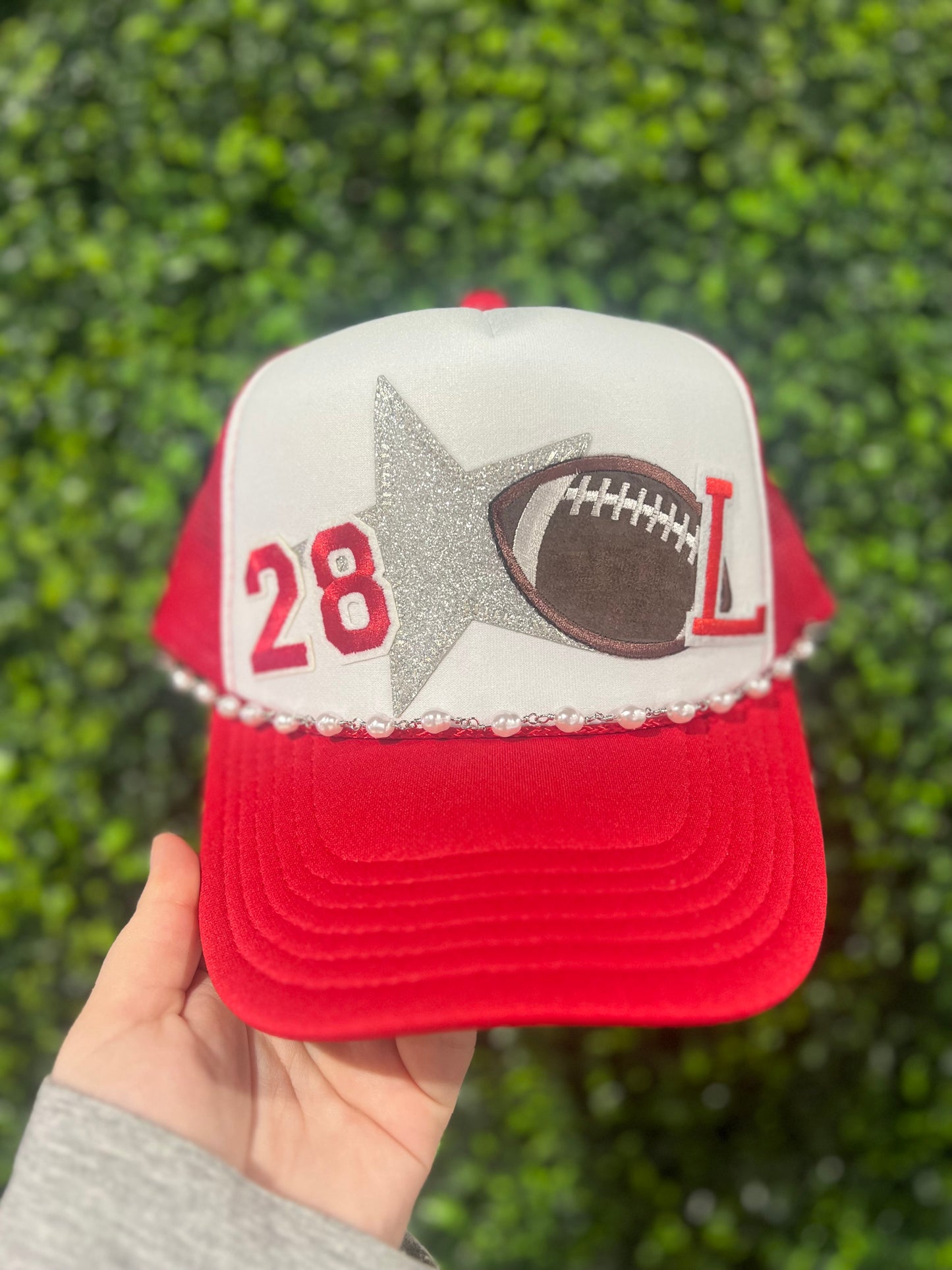 *CUSTOM* Football Trucker Hat